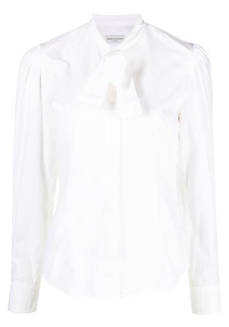 camicia con fiocco DRIES VAN NOTEN | Maglia | CITRA5321001